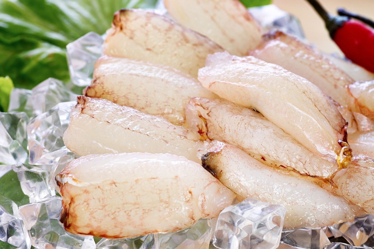 冷冻蟹脚肉(中) 100g/盒 原价:180元