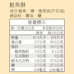 【丸文食品】麵麵俱到-魚多多禮盒(銀養旗魚鬆200g*1包+鮭魚酥220g*1包+魚寶麵1包)：圖片 9