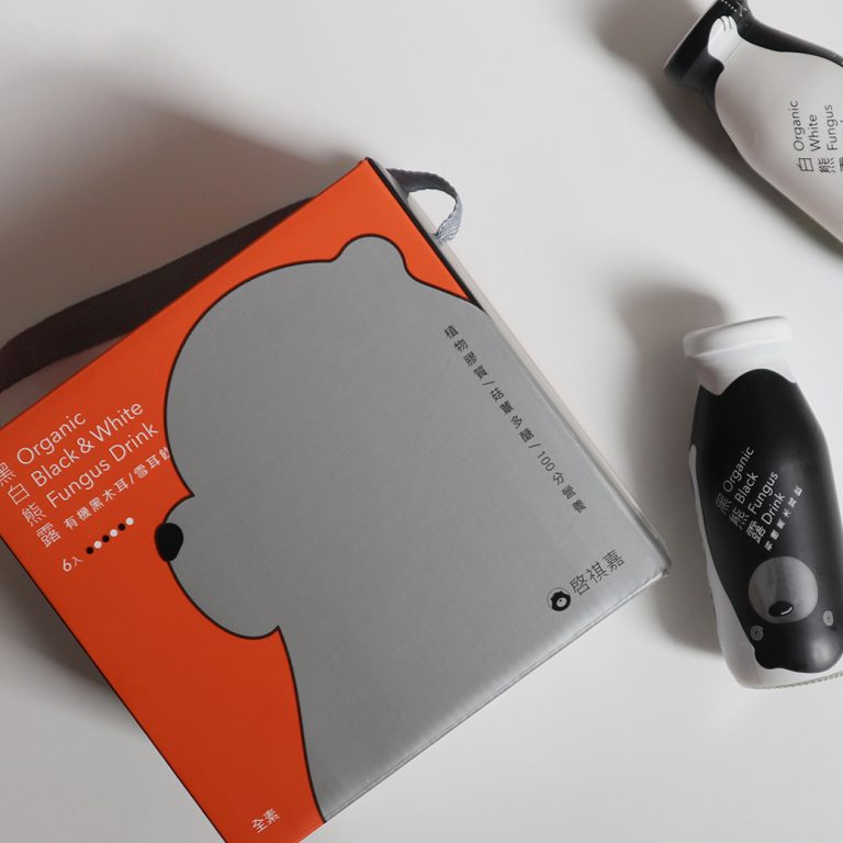【啓祺嘉】有機木耳露6入禮盒(黑/白支數各半) 4盒/8盒：圖片 2