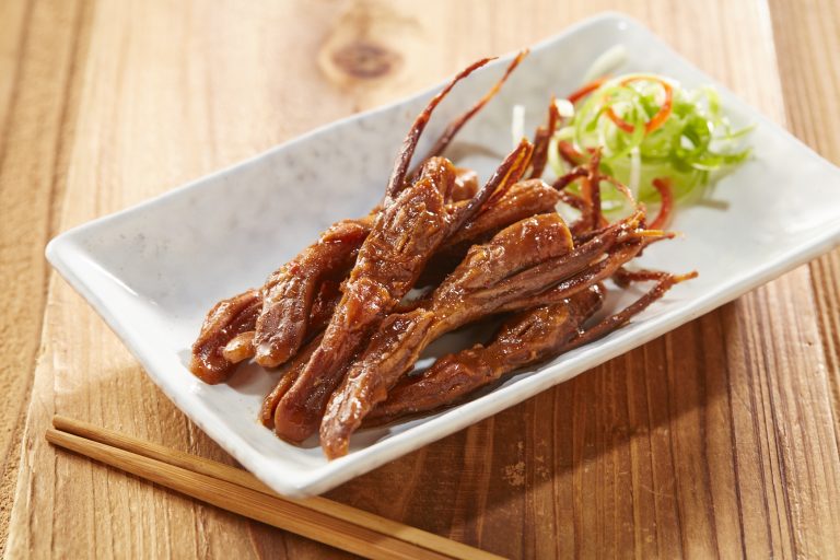 少量新鮮到貨!! 台灣喇G香辣滷鴨舌(135G±5%/包(含醬汁)) *5包：圖片 2