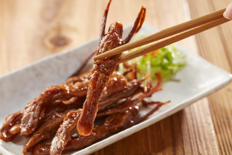 少量新鮮到貨!! 台灣喇G香辣滷鴨舌(135G±5%/包(含醬汁)) *5包：圖片 6