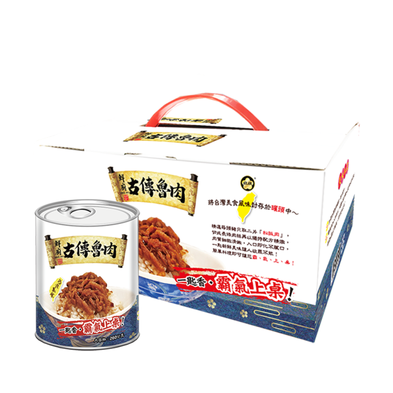 古傳魯肉禮盒08 【欣欣生技】鮮廚古傳魯肉(6罐禮盒組):圖片 2