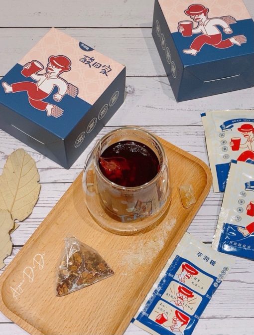 【酸回家】梅湯茶包 (10入) +萃潤糖 (10入)+梅湯隨手包200ml-(10入)：圖片 4