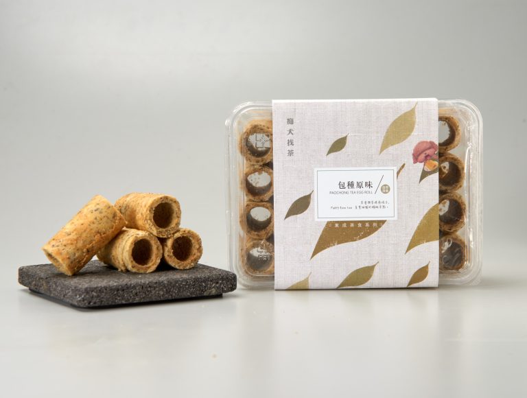 【東成茶葉】痴犬找茶系列｜包種原味蛋捲 140g：圖片 1