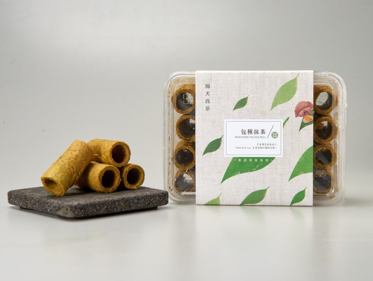 【東成茶葉】痴犬找茶系列｜包種抹茶蛋捲 140g：圖片 1