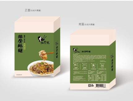 【李排骨酥】排骨酥麵(2入)