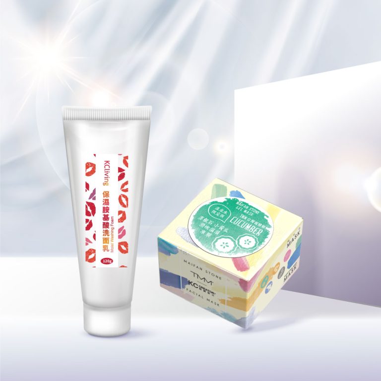 【Christine Ladies】TMM  臉部潔淨組(保濕胺基酸洗面乳*2+麥飯石小黃瓜泥膜*6)：圖片 1