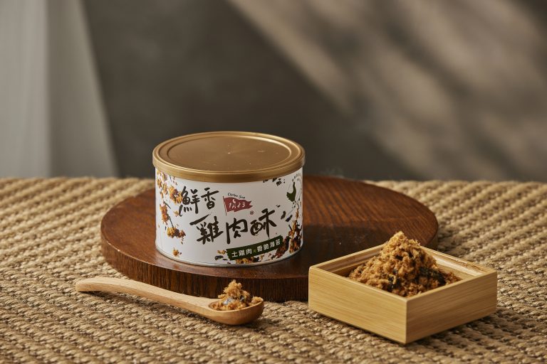 【123雞式燴社】鮮香雞肉酥(原味/海苔)*4罐：圖片 1