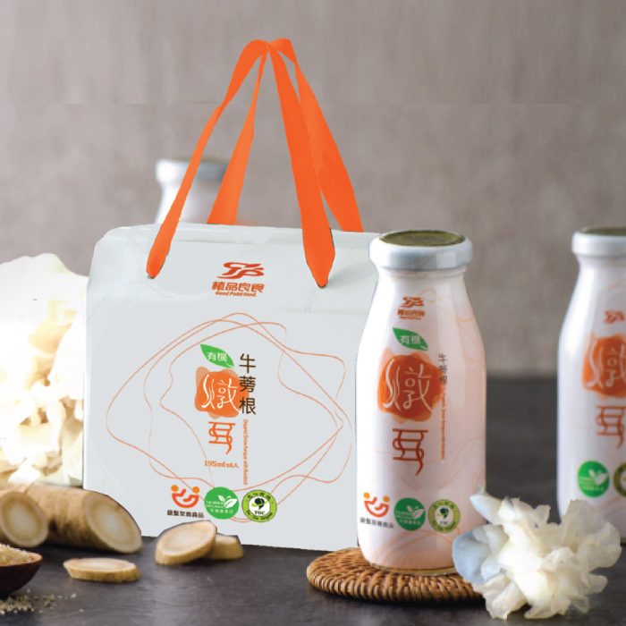 【植品良食】有機牛蒡根燉耳禮盒 一盒6入 4盒一箱 (有糖/無糖)：圖片 4