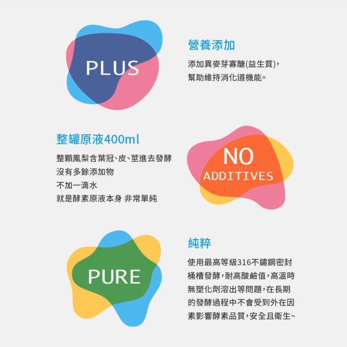 【小先草本】鳳梨發酵液｜瓶裝400ml：圖片 2