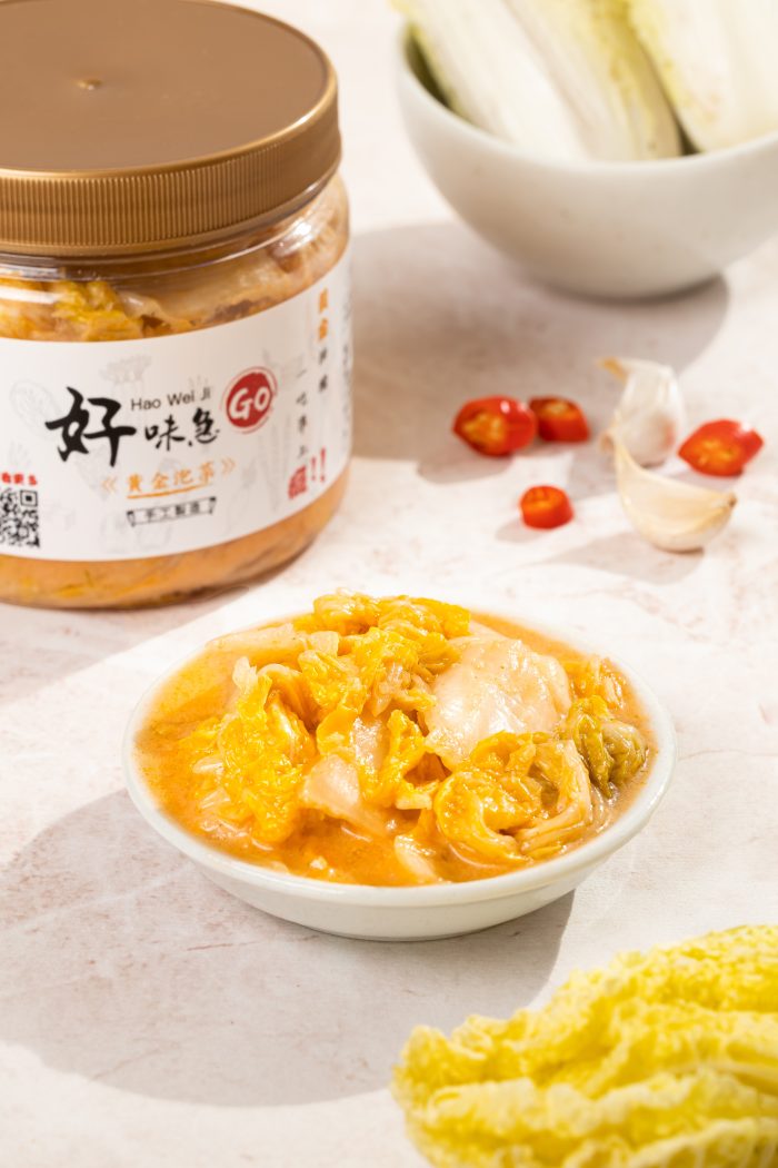 【好味急GO】家常小菜 打開即食 清爽開味組 百香果青木瓜片/黃金泡菜/韓式泡菜共7入：圖片 4