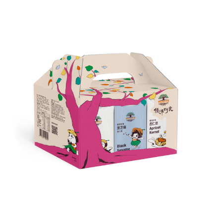 【優源好食】杏仁奶9入禮盒（原味*6+黑芝麻*3）