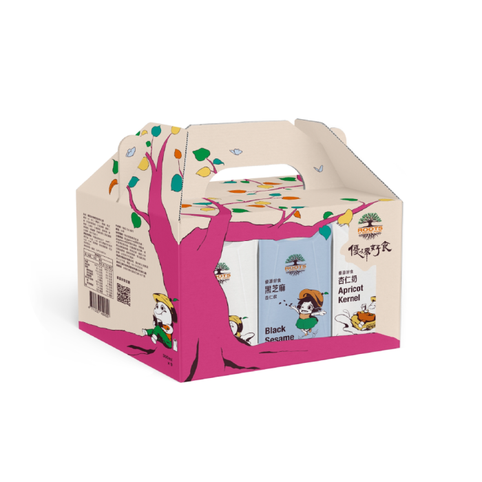 【優源好食】杏仁奶9入禮盒（原味*6+黑芝麻*3）：圖片 1