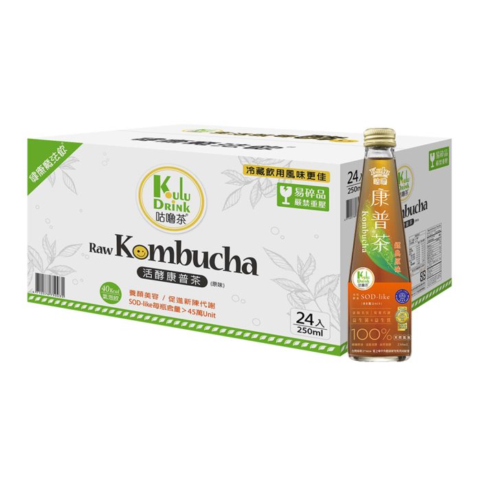 【咕嚕康普茶】經典原味/鳳梨口味：圖片 3