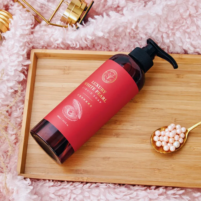 【瑞香】黑豆醬釀/雪松蜂漿/花漾珍珠液體皂 植萃配方 全身溫和洗淨(買3入再贈精裝旅行組)：圖片 3