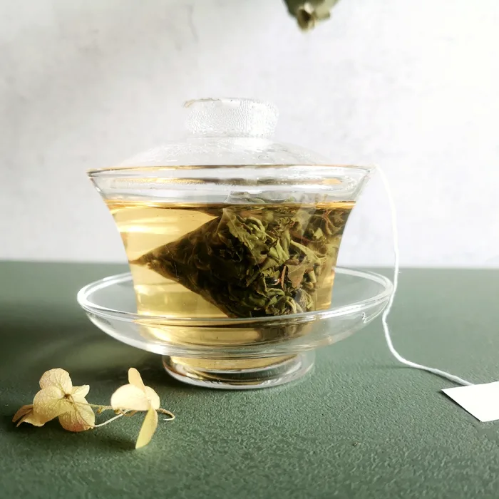 【鹿苑茶】四季茶香--立體茶包(日本無毒 環保玉米纖維) 三種風味(50入/環保袋裝)-冷泡熱泡都適合：圖片 3