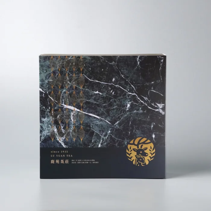 【鹿苑茶】手採高山茶-經典獻禮-阿里山烏龍/金萱茶_台灣蛇紋石高質感禮盒：圖片 6