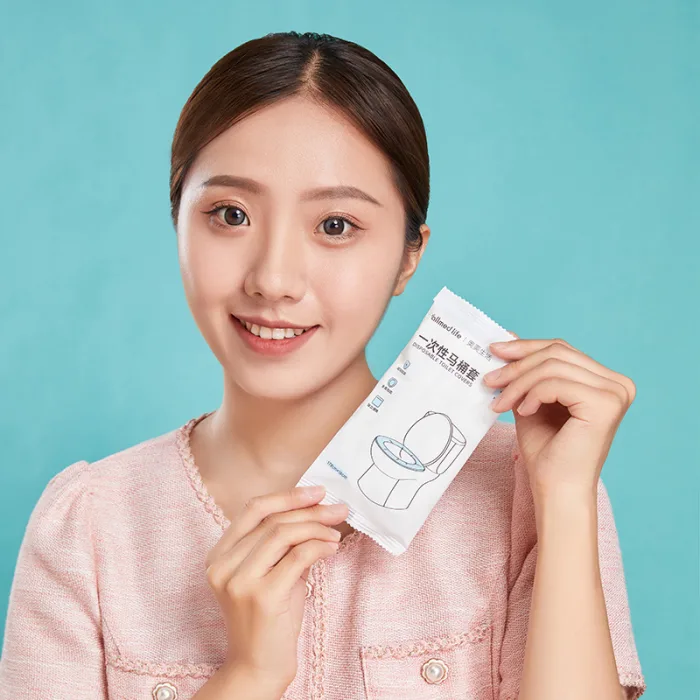 【奧美生活】一次性獨立包裝馬桶坐墊-60包組(一箱60包600片 攜帶式 馬桶紙 上廁所 防疫)整箱：圖片 6
