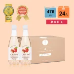 【醋覓ChillMe】純釀雙果醋氣泡飲(476ml)-蘋果紅玉-家庭箱24入