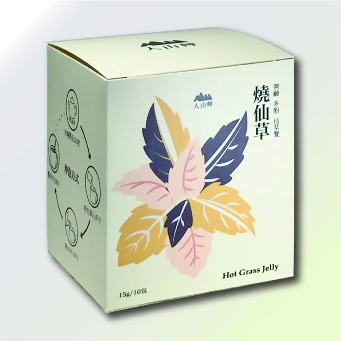 【人山艸】燒仙草/仙草凍-10包/盒x4：圖片 2