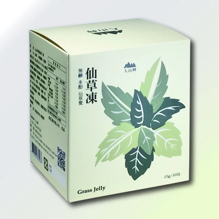 【人山艸】燒仙草/仙草凍-10包/盒x4：圖片 3