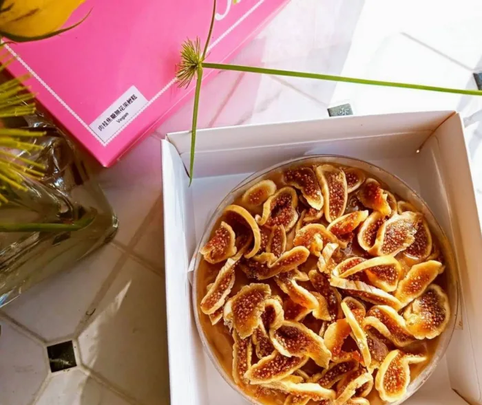 肉桂焦糖無花果輕糕(純素) 肉桂焦糖無花果輕糕(純素)