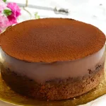 古典巧克力米輕糕