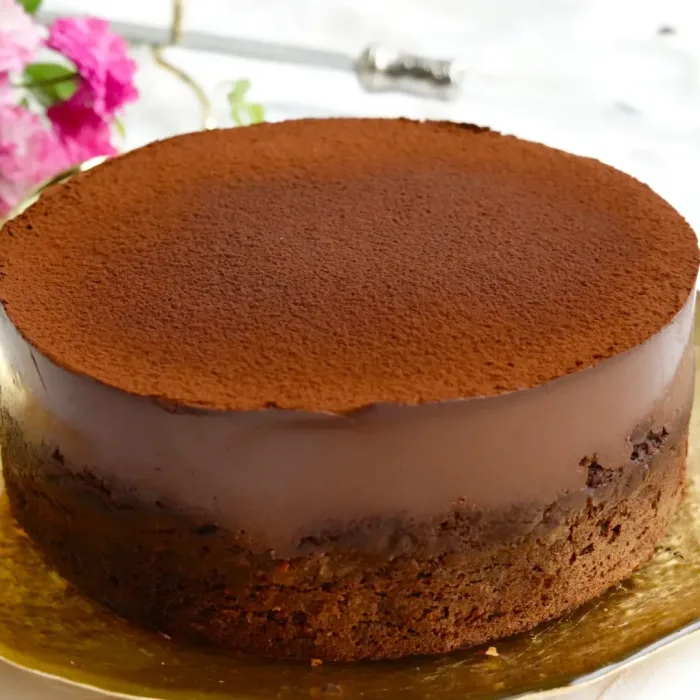 古典巧克力米輕糕