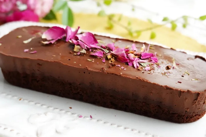 黑磚米布朗尼（無麩 純素）