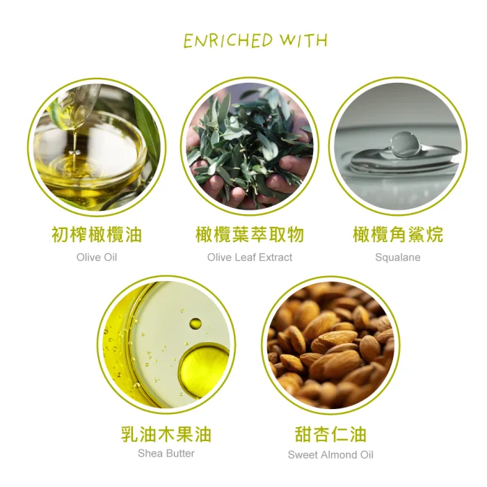 【一顆橄欖】橄欖滋養再生身體乳200ml：圖片 3