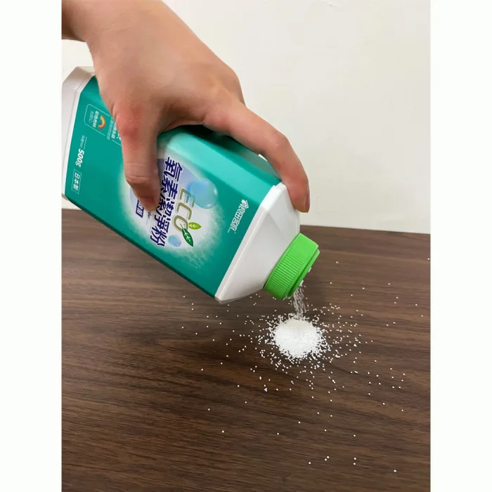 【良田客廚】 ECO氧素潔淨粉-日本製500g*1瓶 & 輕菜洗薄型菜瓜布-5入組*1組：圖片 4