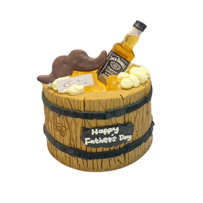 【鑠咖啡甜點】啤酒肚爸爸 6吋 父親節蛋糕 宅配款 有酒精：圖片 1