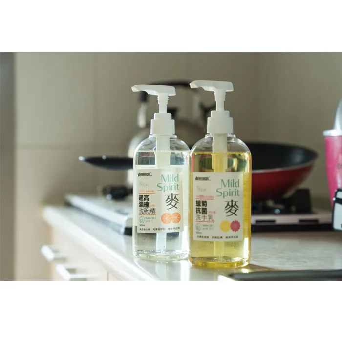 【良田客廚】 超高濃縮洗碗精*1瓶 + 輕菜洗薄型菜瓜布格子系列(2入1組)*2組：圖片 8