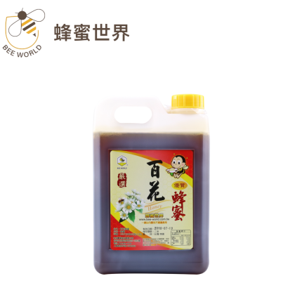 【蜂蜜世界Bee World】嚴選台灣百花蜂蜜3000g×3入