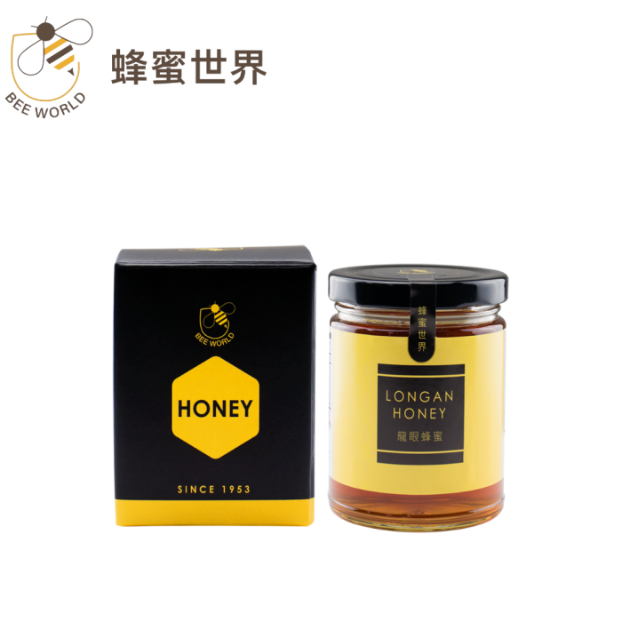 龍眼蜂蜜logo版(310G) 【蜂蜜世界Bee World】嚴選台灣龍眼蜂蜜310g×4入(盒裝):圖片 1