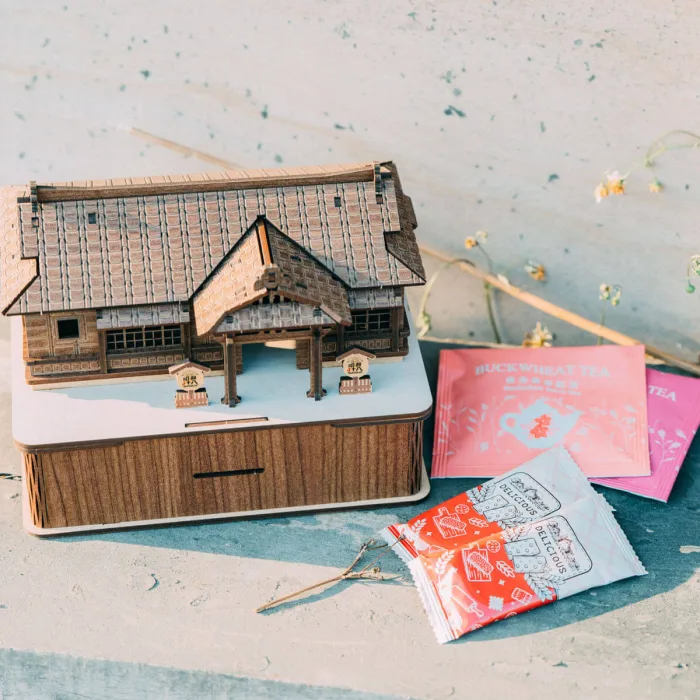 【手半屋】嘉義神社DIY模型禮盒：圖片 2