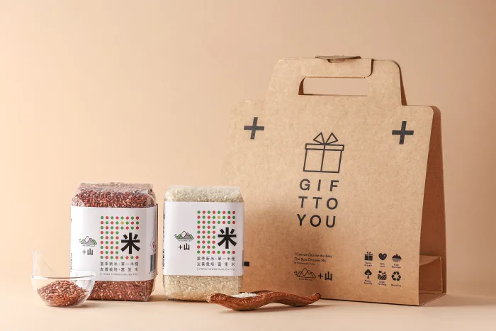 【花東嚴選】+山｜GIFT TO YOU 雙米組禮盒：圖片 2