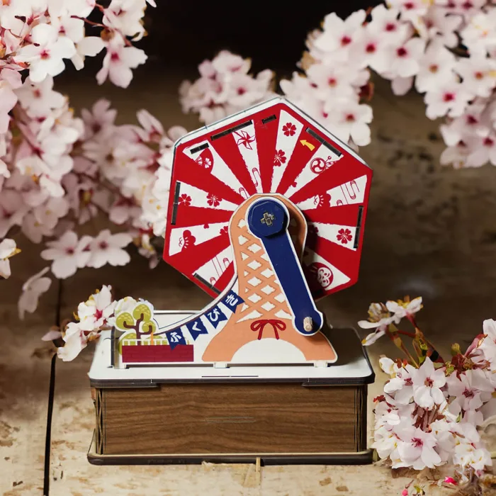 【手半屋】福引轉輪DIY模型禮盒：圖片 4