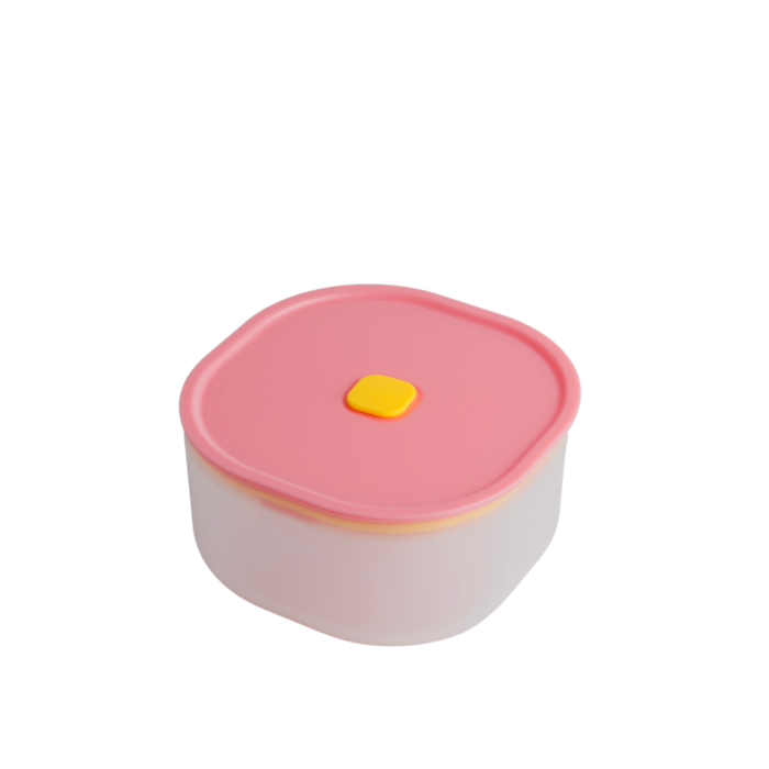 【ZING心穎良品】日日保鮮盒 1000ml-莓果粉：圖片 1