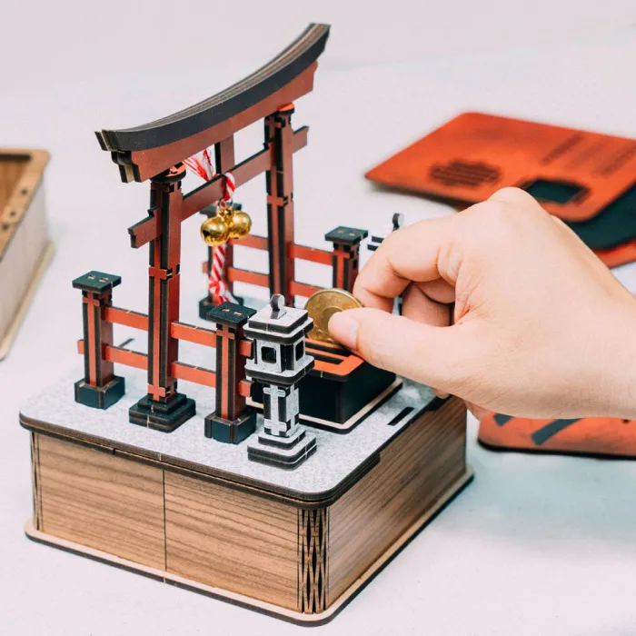 【手半屋】日式鳥居文具模型禮盒：圖片 3