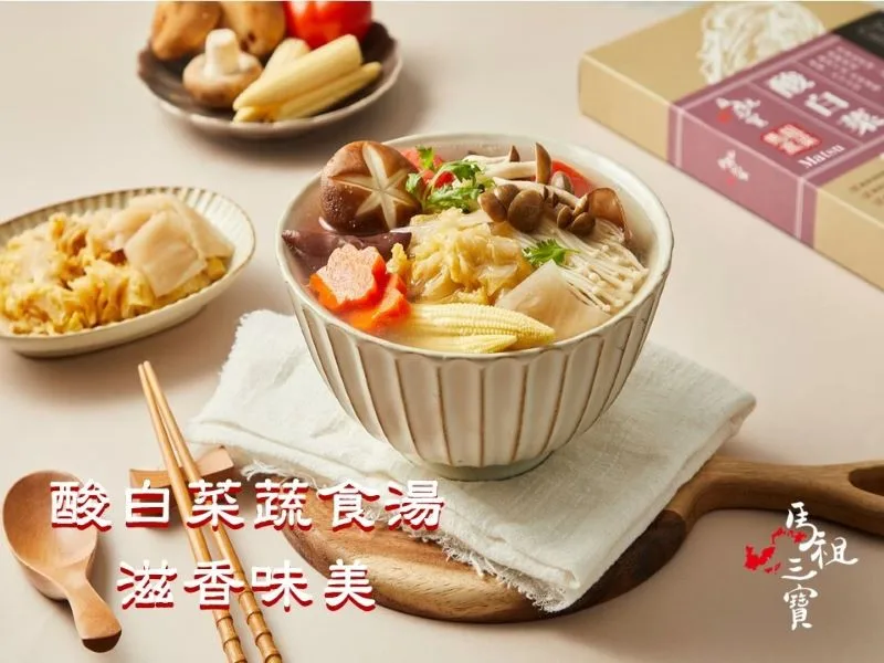 馬祖厚禮數大三寶禮盒組-紅盒