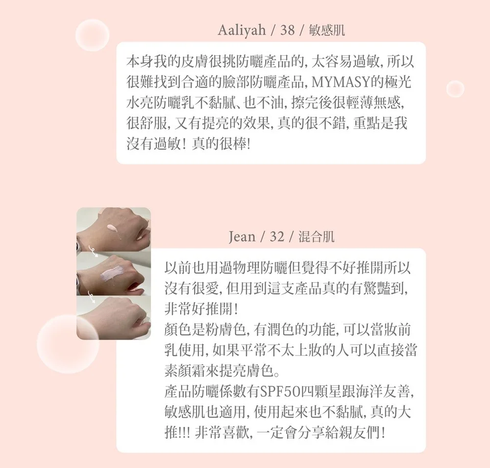 使用者真實感受