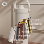 【蒔柒】便攜雙飲冰霸杯(735ml) 吸管保溫杯 304不鏽鋼：圖片 6