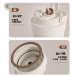 【蒔柒】潮流陶瓷保溫杯(750ml) 吸管保溫杯 陶瓷塗層：圖片 8