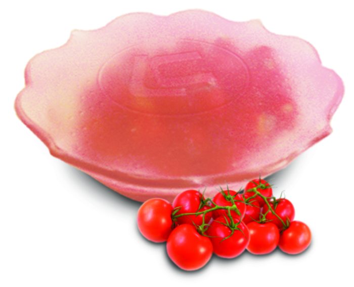 image_tomato_1 【Le Casserole】3D立體抗菌矽膠保鮮膜(14cm*1+19cm*1+25cm*1)_3入_台灣製:圖片 1
