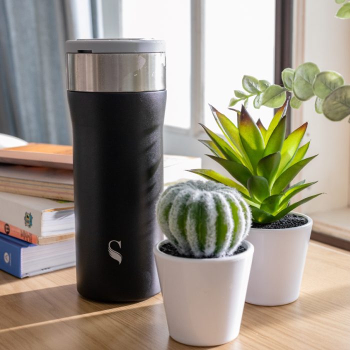 【SWANZ 天鵝瓷】強化陶瓷保溫杯-M (500ml/700ml)：圖片 8