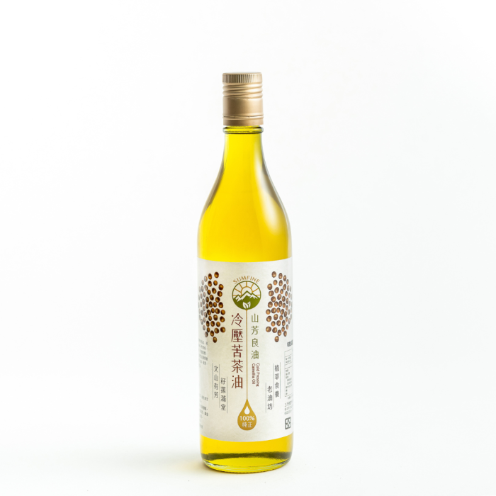 【山芳良油】冷壓苦茶油 600ml裝/250ml裝：圖片 1