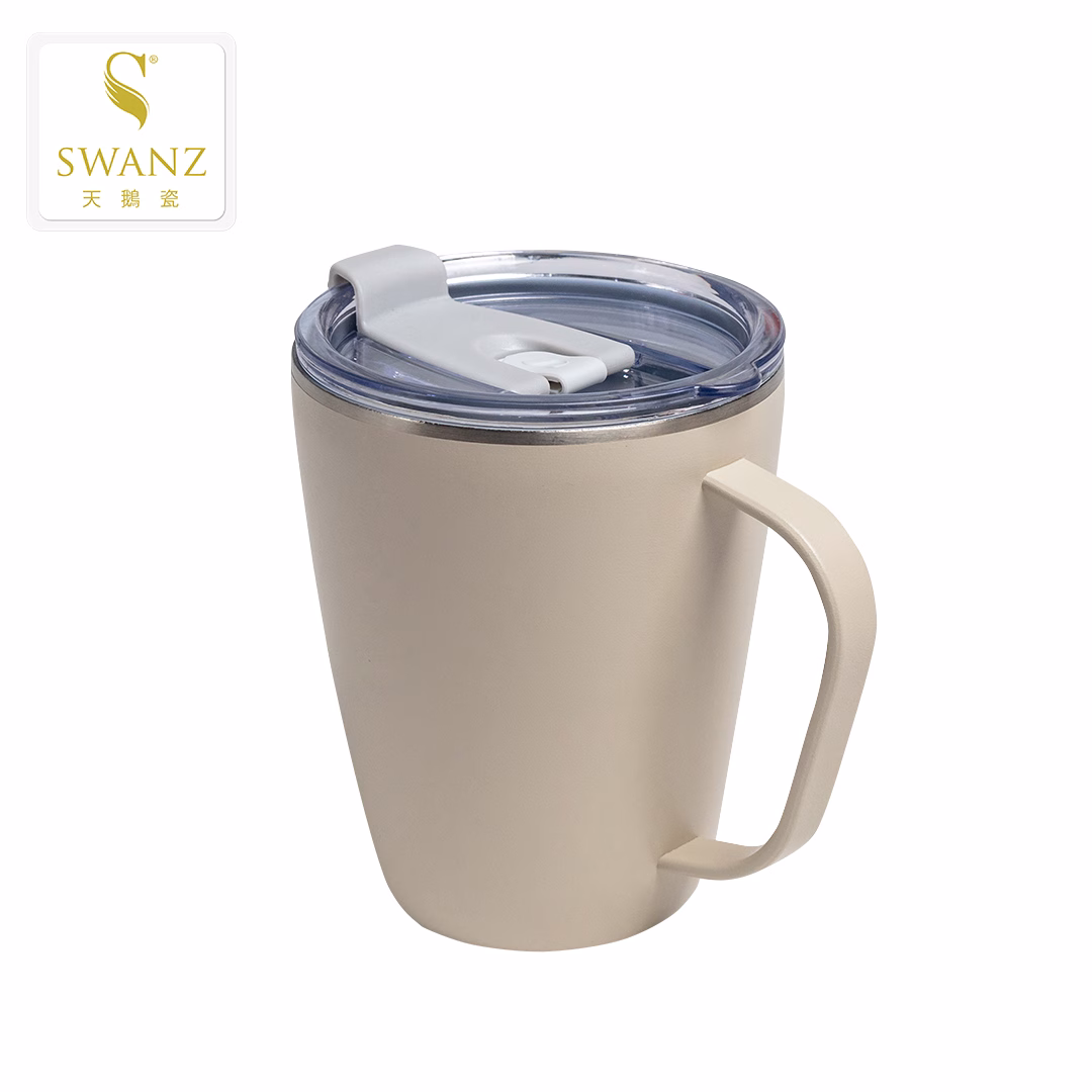 【SWANZ 天鵝瓷】淨瓷馬克杯-480ML：圖片 1