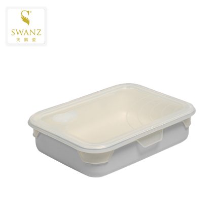 【SWANZ 天鵝瓷】不沾石墨烯保鮮盒-S (800ML)