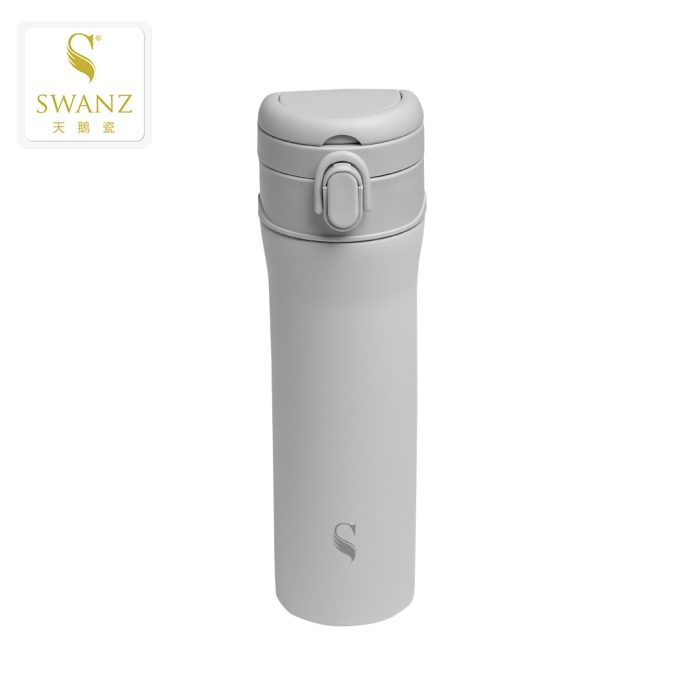 【SWANZ 天鵝瓷】淨瓷彈跳杯-700ML(M)：圖片 1